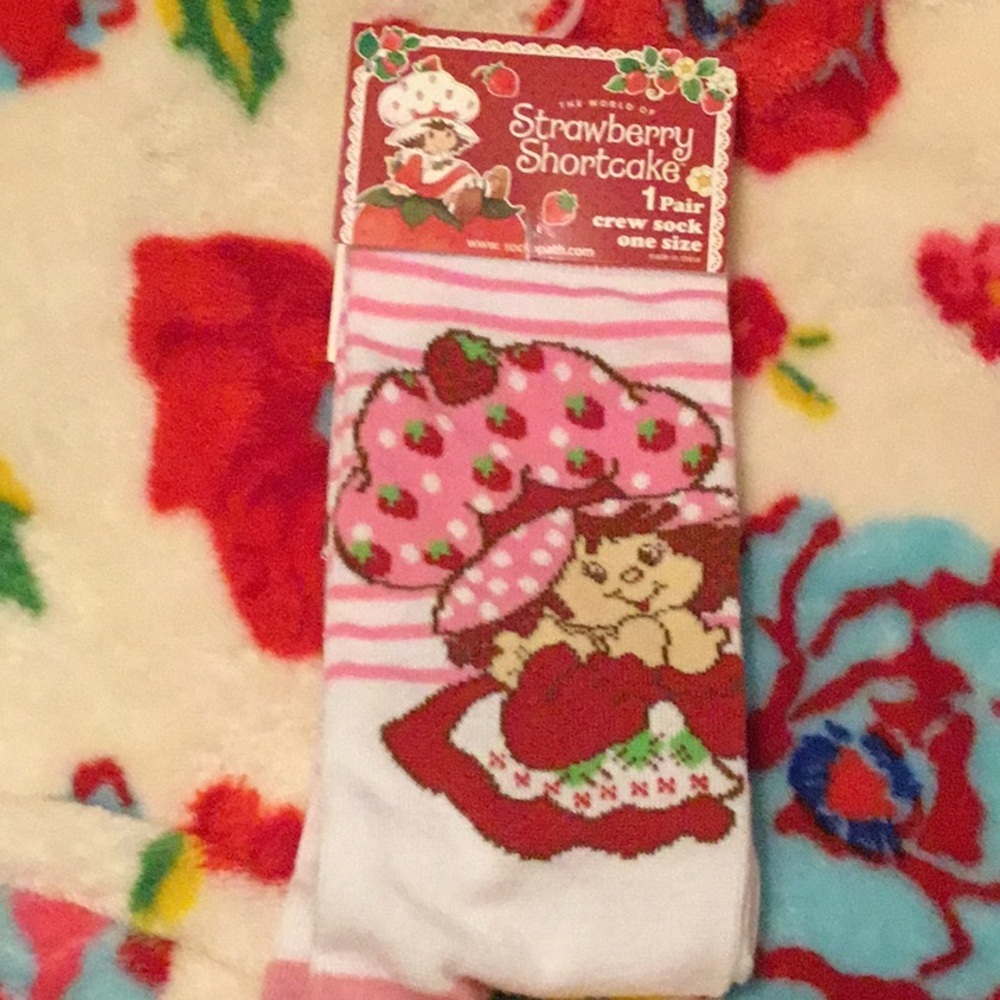 Strawberry Shortcake Crew Socks